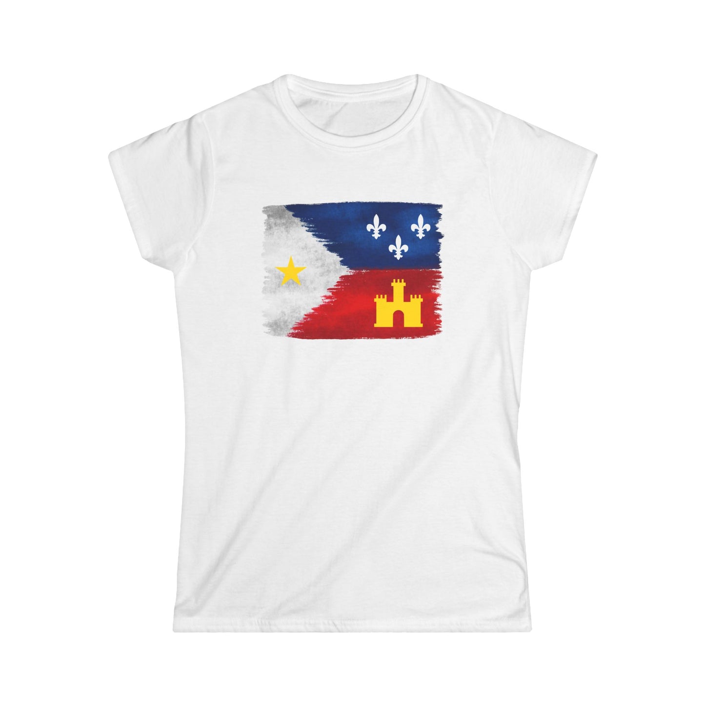 Acadiana Cajun Flag Women's Tee