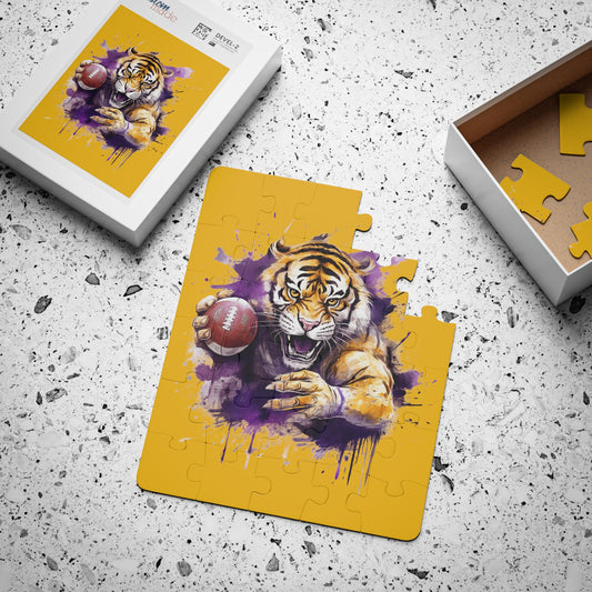 Watercolor Tiger 30-piece Puzzle
