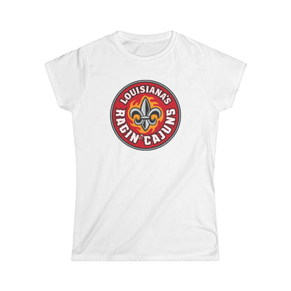 Ragin' Cajuns Round Women's Tee