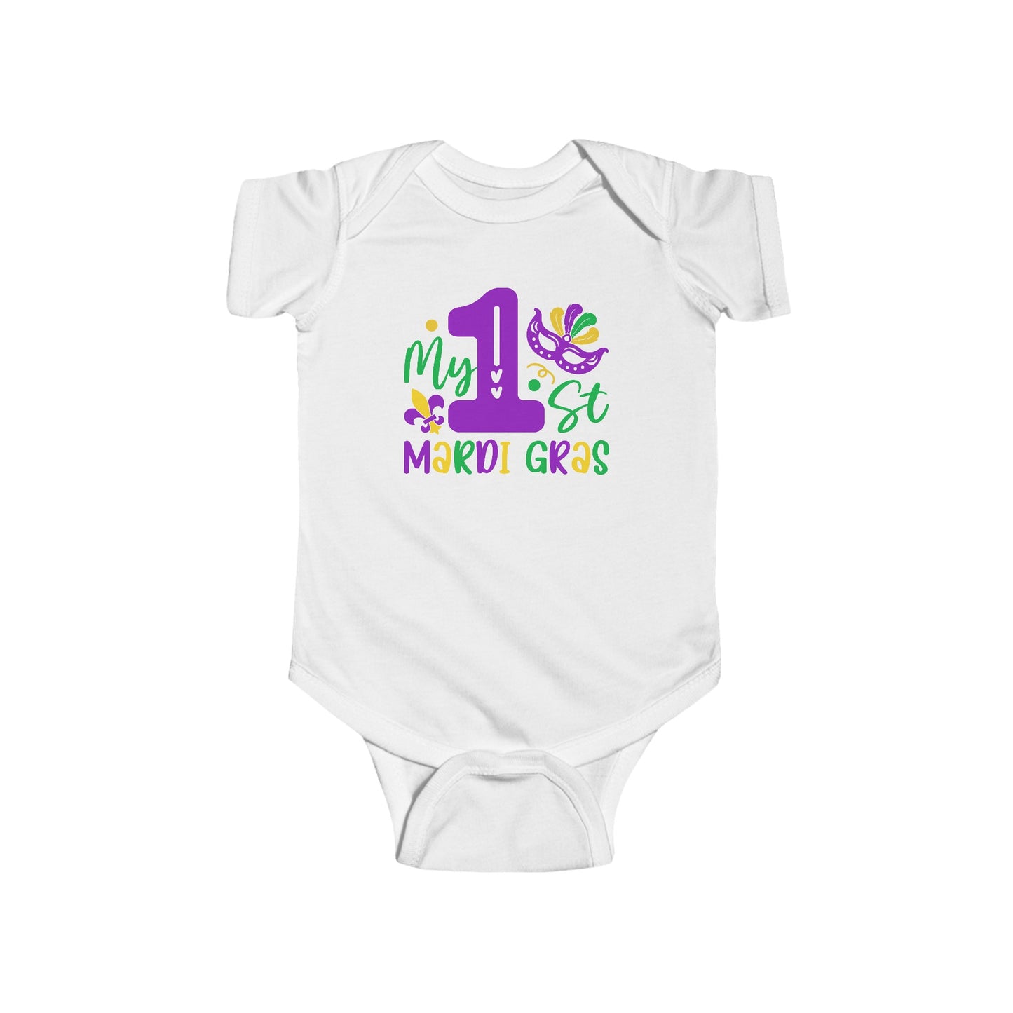 My 1st Mardi Gras Onesie