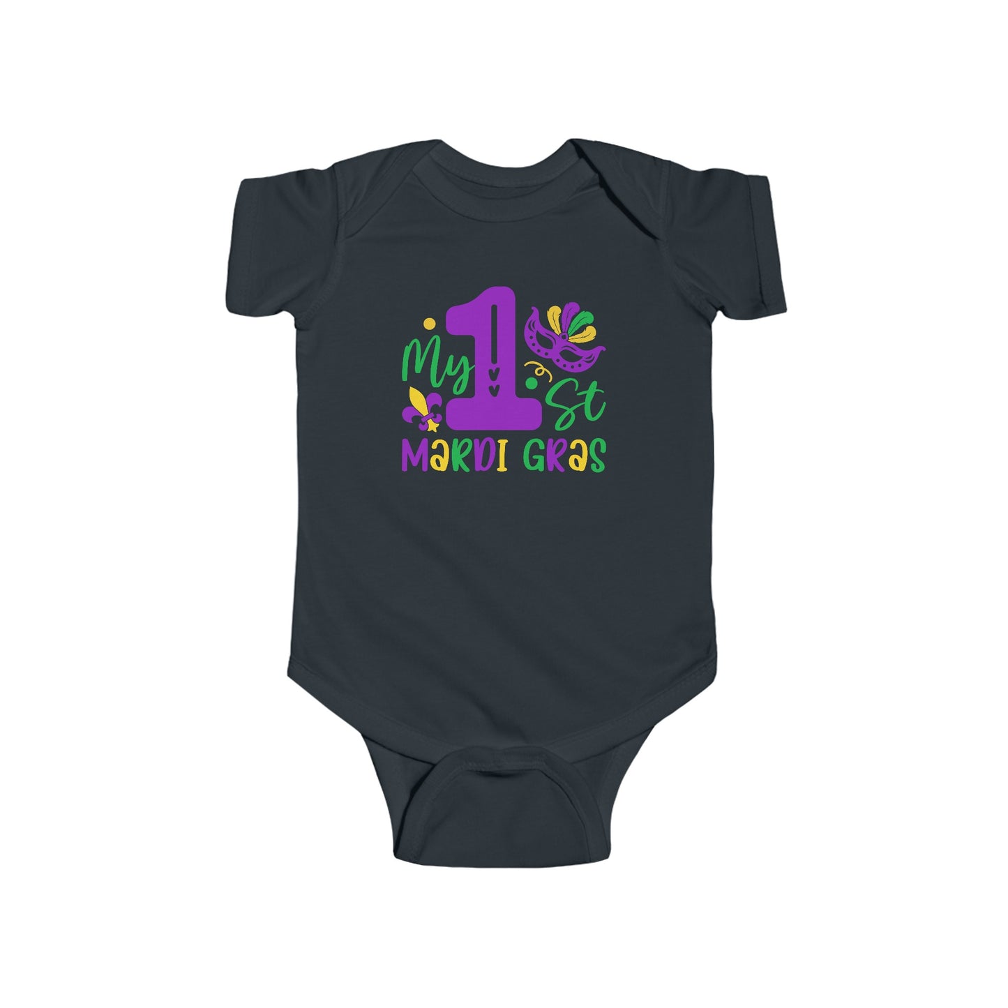 My 1st Mardi Gras Onesie