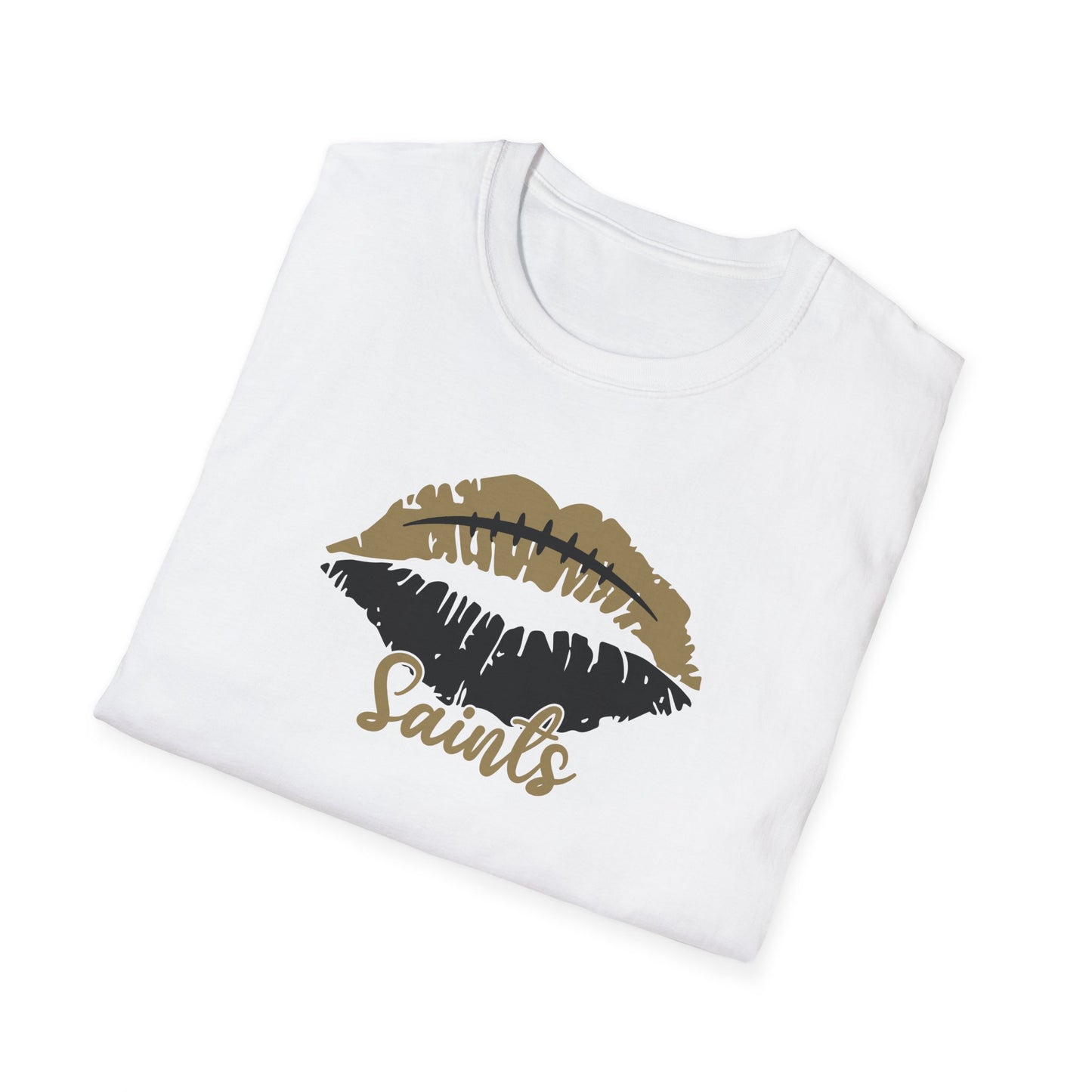 Saints Football Lips Tee