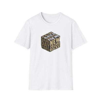 Saints Fan Cube Tee