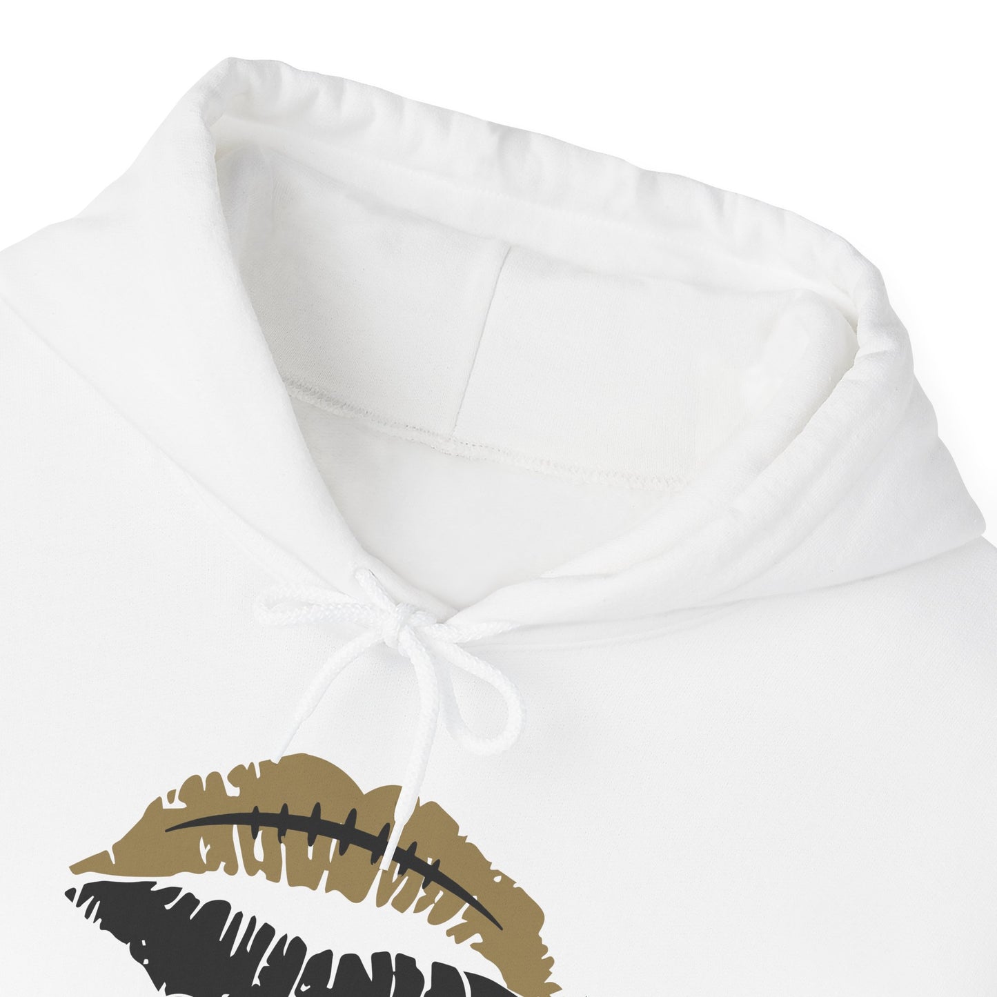 Saints Football Lips Hoodie