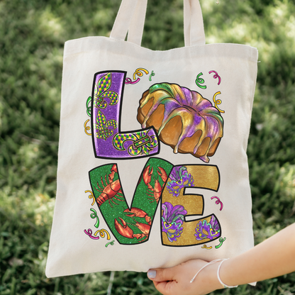 Louisiana LOVE Tote Bag