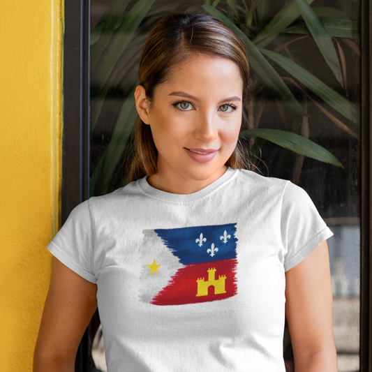 Acadiana Cajun Flag Women's Tee