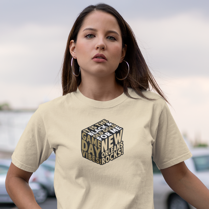 Saints Fan Cube Tee