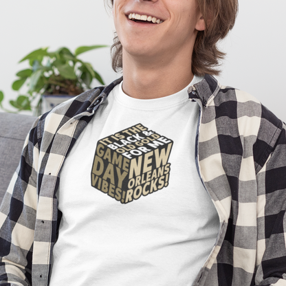 Saints Fan Cube Tee