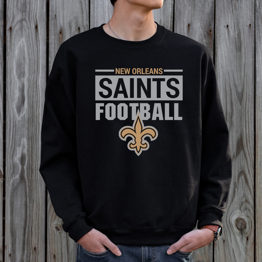 N.O. Saints Football Sweatshirt