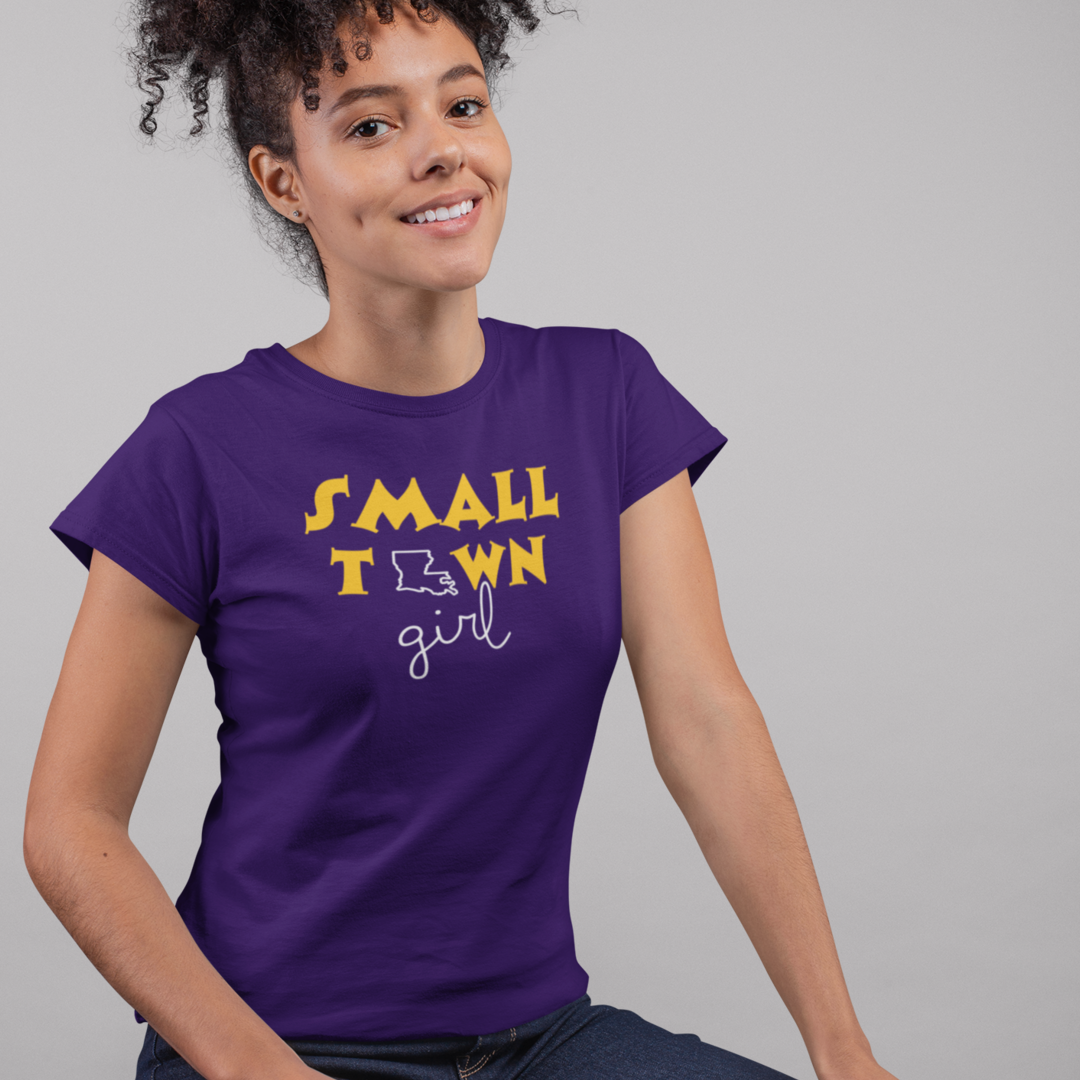 Small Town Girl Women's Tee - LSU Edition