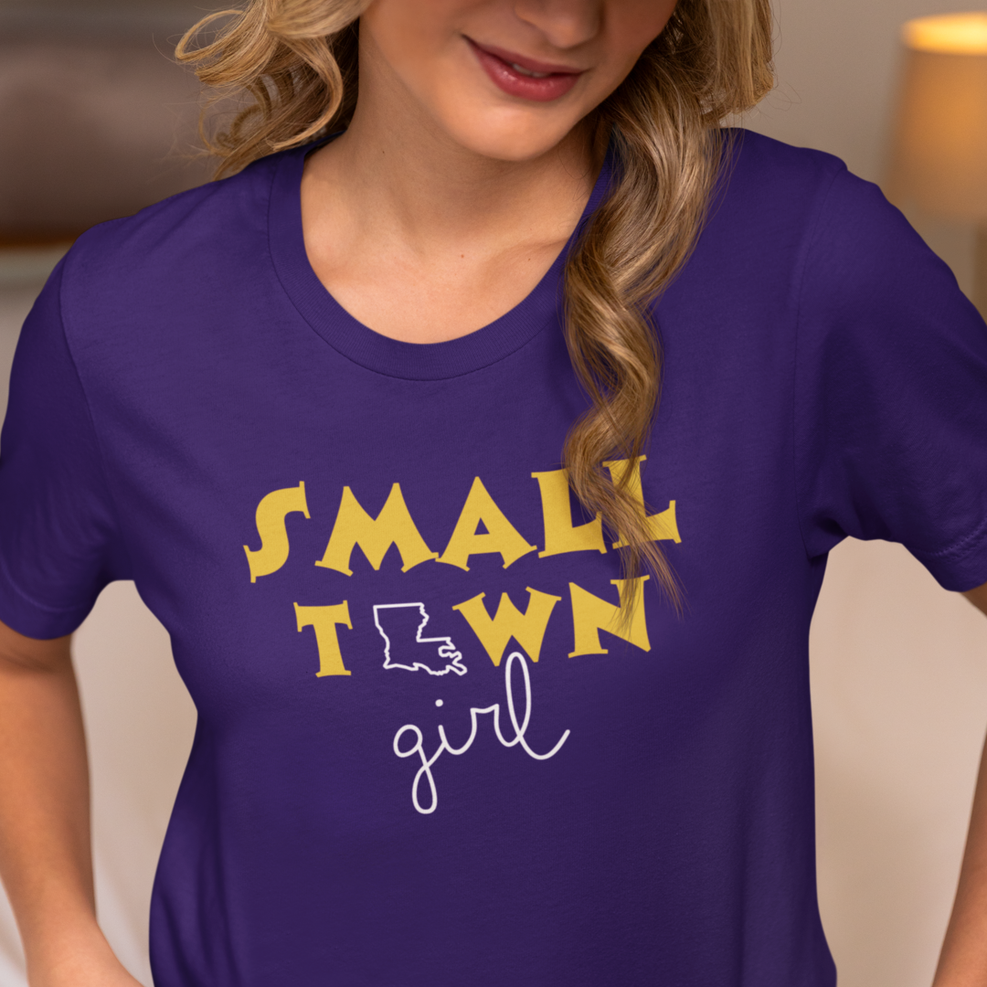 Small Town Girl Tee - LSU Edition