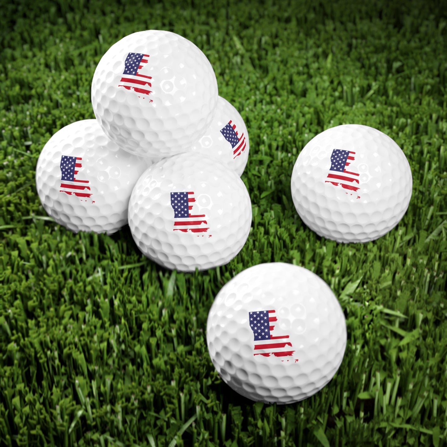 American Louisiana Golf Balls