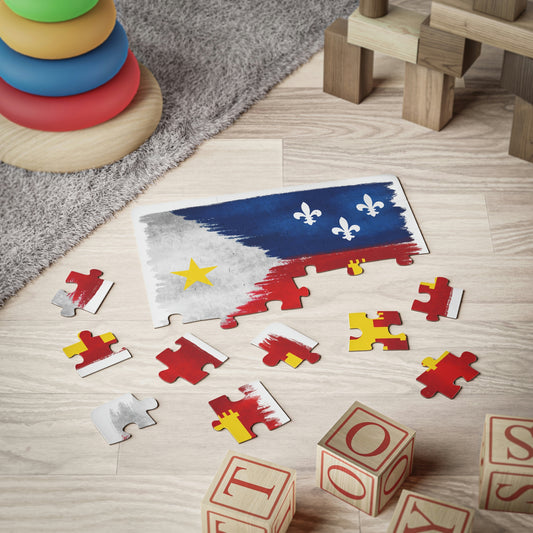 Acadiana Flag 30-piece Puzzle